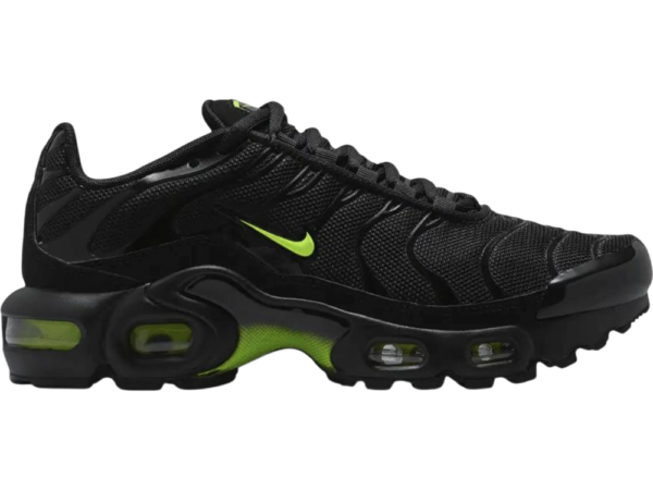 Nike Air Max Plus Black/Black/Volt Ice (GS)
