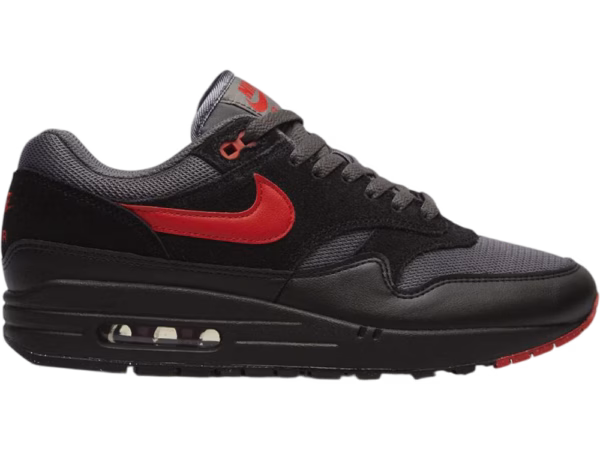 Nike Air Max 1 Essential Black/University Red/Iron Grey