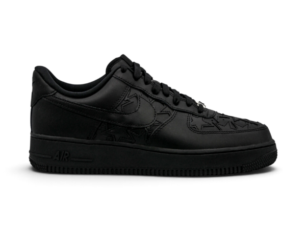 Nike Air Force 1 Low LV8 Triple Black Stars