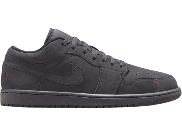 Jordan 1 Low SE Craft Dark Smoke Grey Varsity Red