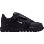 Nike Air Force 1 Low Luxe Black Metallic Silver