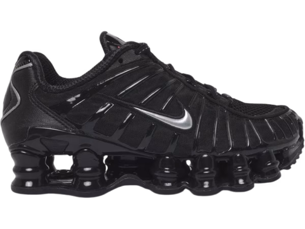 Nike Shox TL Black Metallic Silver